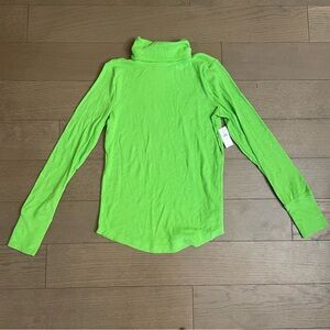 Neon Green Turtle Neck